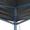 vidaXL - Partytent - met - 2 - zijwanden - inklapbaar - 2x2 - m - staal - antraciet