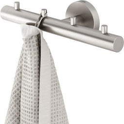 Tiger Boston - Handdoekhaak multi - Bevestigen zonder boren met TigerFix - RVS geborsteld