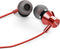 Aiwa ESTM-50 - In-ear Oordopjes - Microfoon - Rood