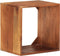 vidaXL - Wandschap - 40x30x40 - cm - massief - acaciahout