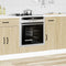 vidaXL - Ovenkast - Kalmar - bewerkt - hout - sonoma - eikenkleurig