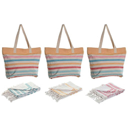 Handtas Dames Home ESPRIT Multicolour 37 x 12 x 36 cm (3 Stuks)