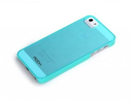 Rock iPhone 5 - Soft Case - Krasbestendig Stofafstotend - Blauw