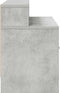 vidaXL - Nachtkastjes - 2 - st - met - lade - 51x31x47 - cm - betongrijs