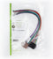 Nedis ISO-Kabel voor Autoradio - ISO-compatibiliteit: Standaard - 0.15 m - Rond - PVC - Polybag