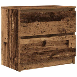 vidaXL - Tv-meubel - 60x35x54 - cm - bewerkt - hout - oud - houtkleurig