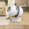 MOVA LR10 Prime - Slimme Zelfreinigende Kattenbak - App Bediening - 60L - Geschikt voor Meerdere Katten - Geurbestrijding - Stille Werking - Wifi Kattentoilet