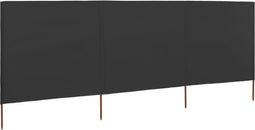 vidaXL-Windscherm-3-panelen-400x120-cm-stof-antraciet