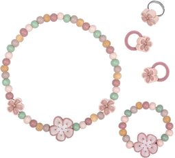 Little Dutch - Houten Juwelenset - 4-delig - Creëer je eigen sieraden