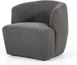 Fauteuil Charlotte | Eleonora-Antraciet