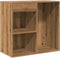 vidaXL - Cosmeticakast - 80x40x75 - cm - bewerkt - hout - artisanaal - eikenkleur