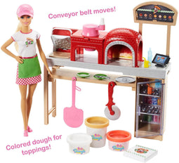 Barbie Pizzabakker speelset
