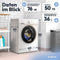 Bomann WA 7161 W - Wasmachine - 6 kg - 1000 tpm - 16 programma's - Energieklasse A - Wit