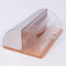 Broodtrommel bamboe met plastic deksel - 39 x 28,5 x 14,5 cm