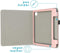 imoshion E-reader Hoesje - Geschikt voor Kobo Sage - Vegan Leather Bookcase - Rosé Goud