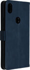 iMoshion Hoesje Geschikt voor Alcatel 3C (2019) Hoesje Met Pasjeshouder - iMoshion Luxe Bookcase - Donkerblauw