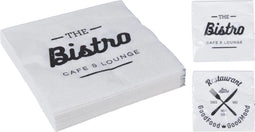 Excellent Houseware - Servetten 33x33cm-20st Bistro -