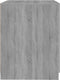 vidaXL - Wasmachinekast - 71x71,5x91,5 - cm - grijs - sonoma - eikenkleurig