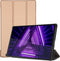 imoshion Tablet Hoes - Geschikt voor Lenovo Tab M10 HD (2nd gen) - Trifold Bookcase - Goud