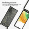 iMoshion Hoesje Geschikt voor Samsung Galaxy A33 Hoesje Met Koord - iMoshion Design Hoesje met Koord - Zwart / Black Marble