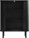 Kast Cavo Zwart Eiken - Giga Living