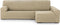 Hoes voor chaise longue met lange armleuning rechts Eysa THOR Beige 170 x 110 x 310 cm