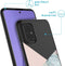 iMoshion Hoesje Geschikt voor Samsung Galaxy A51 Hoesje Siliconen - iMoshion Design hoesje - Zwart / Roze / Graphic Marble Pink