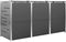 vidaXL - Containerberging - driedubbel - 207x77,5x112,5 - cm - roestvrij - staal