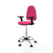 Piqueras y Crespo B2D05RP - Bureaustoel - Hoogteverstelbaar met armleuning - Roze