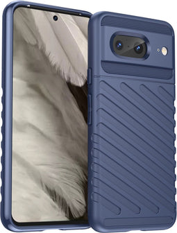 iMoshion Hoesje Geschikt voor Google Pixel 8 Hoesje Siliconen - iMoshion Thunder Backcover - Donkerblauw