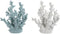 Decoratieve figuren Home ESPRIT Blauw Wit Koraal Mediterrane 21,5 x 18 x 21,5 cm
