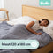 Litollo Verzwaringsdeken Zachte Winter Fleece Hoes - Weighted Blanket - Grijs - 120*180 cm
