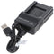 USB Oplader - Compatibel met Nikon EN-EL19 Pentax D-LI88 Sanyo DB-L80 - Micro USB - Zwart