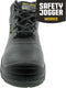 Safety Jogger Bestboy Werkschoen - Hoog model - S3 - Maat 36 - Zwart