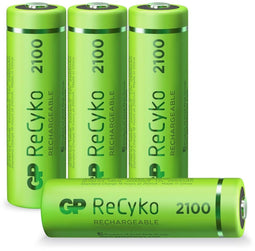GP ReCyko+ 2100mAh - Batterijen Ni-MH - Groen (4 stuks)