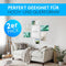 ® Fotolijst A4, wit, fotolijst van hout met onbreekbaar plexiglas, houten fotolijst incl. standaard