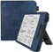 Lunso Geschikt voor Kobo Libra Colour hoes (7 inch) - Luxe Stand sleepcover - Blauw