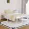 vidaXL - Seniorenbed - massief - grenenhout - wit - 120x190 - cm