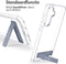 imoshion Hoesje Geschikt voor Samsung Galaxy S23 FE Hoesje - imoshion Stand Backcover - Transparant