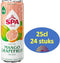 Spa Fruit Sparkling Mango Grapefruit Blikjes Frisdrank 25cl Tray 24 stuks Water
