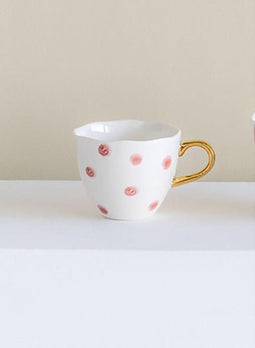 Urban Nature Good Morning Cup mini Small Dots Cameo Brown