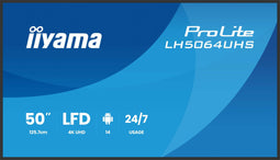 Iiyama ProLite LH6564UHS-B1AG - Monitor 65" 4K Ultra HD - Zwart