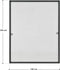 Vliegenhor Aluminium - Raamhor 130 x 150 cm - Zwart