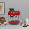 Smeg EGF03RDEU - Espressomachine met bonenmaler - 20 bar druk - Rood