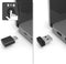 Hama MW-600 - Draadloze optische muis - 6 knoppen USB-A en USB-C - Zwart