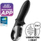 Satisfyer, Bluetooth anale vibrator, Hot Passion, 17 cm, met app, met warmtefunctie, gemaakt van siliconen