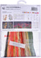 Thea Gouverneur - Borduurpakket met telpatroon - 546A - Voorgesorteerde DMC Garens - Klaprozen - Aida - 55 cm x 22 cm - DIY Kit