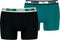 Puma Boxershorts Dual Logo 2-pack Sea Green-L