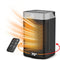 Vulpes Goods® Tech VG-HL1500r6 - Elektrische Kachel - 1500W - 3 Warmtestanden - Zwart