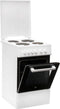 Beko FSS56000GW - Fornuis - 7400 W - Wit zwart